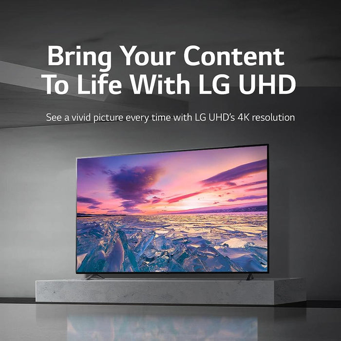 LG 65UQ7570PUJ 65 Inch 4K UHD Smart webOS TV (2022) - Open Box