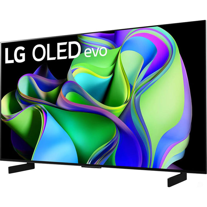 LG OLED evo C3 55 Inch HDR 4K Smart OLED TV (2023) - Open Box