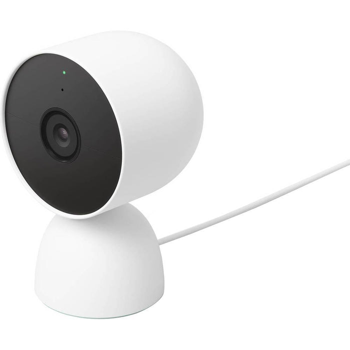 Google Nest Cam (Indoor, Wired) in Snow (GA01998-US) - Open Box