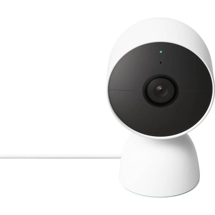 Google Nest Cam (Indoor, Wired) in Snow (GA01998-US) - Open Box