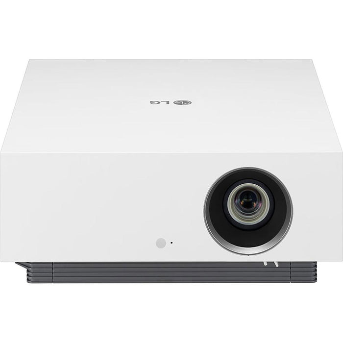 LG 4K UHD CineBeam Smart Laser 2700 Lumen Projector + 100" ALR Display Screen