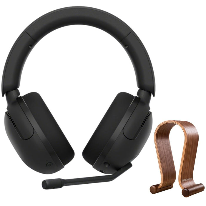 Sony INZONE H5 Wireless Noise Cancelling Gaming Headset +Wood Headphone Display Stand