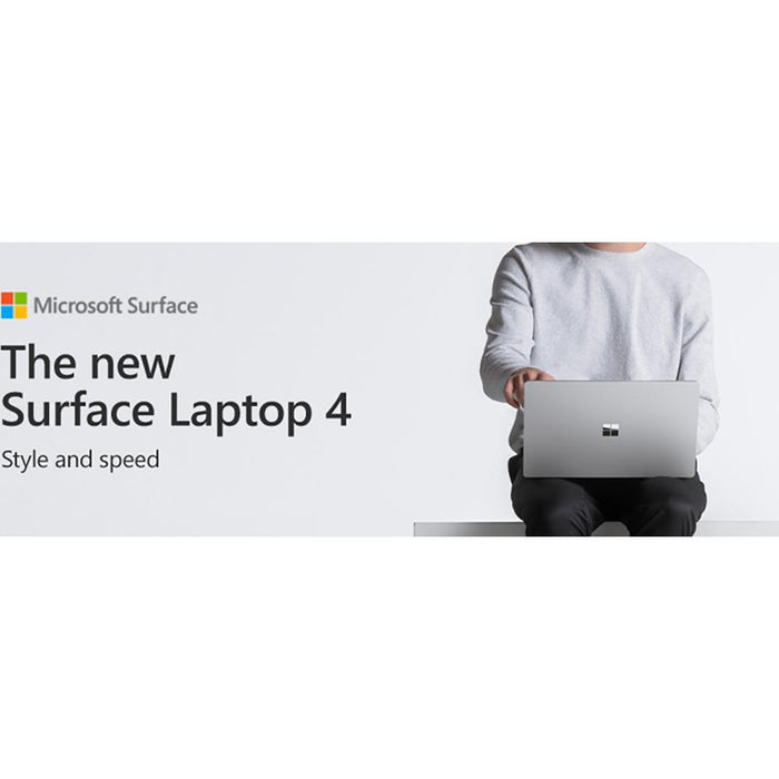 Microsoft Surface Laptop 4 13.5" Intel i7, 16GB/512GB Touch, Platinum - Refurbished