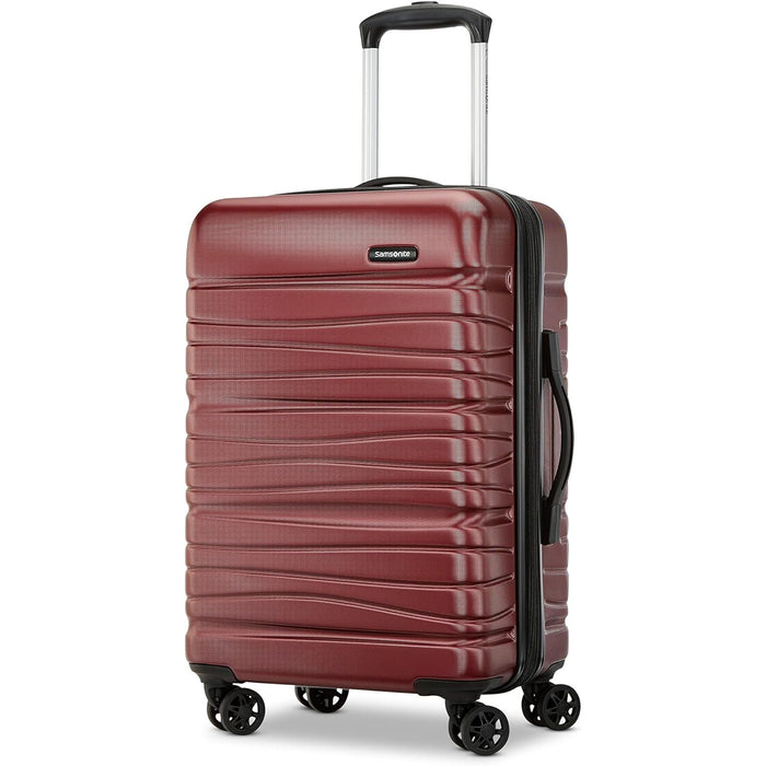 Samsonite Evolve SE Hardside 20" Carry on Expandable Luggage Spinner - Matte Burgundy