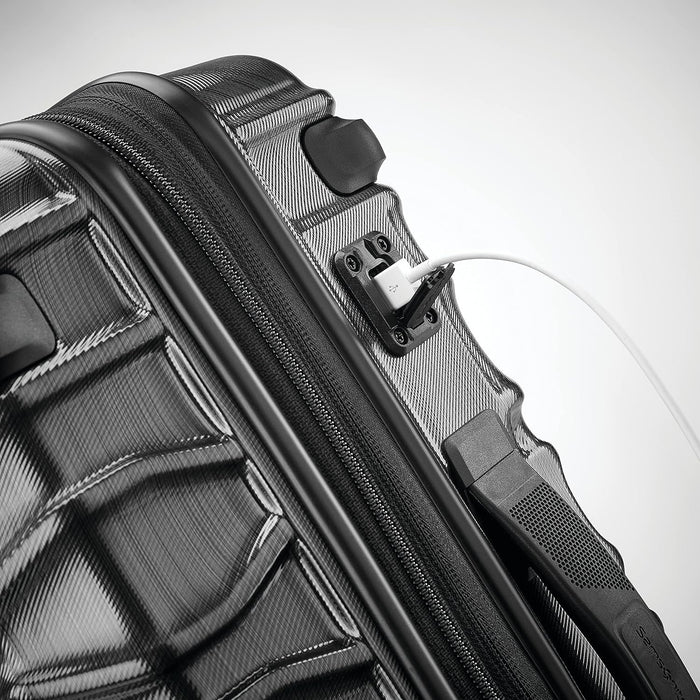 Samsonite Stryde 2 Hardside Luggage Brushed Graphite Carry-On 22 Inch (132872-6499)