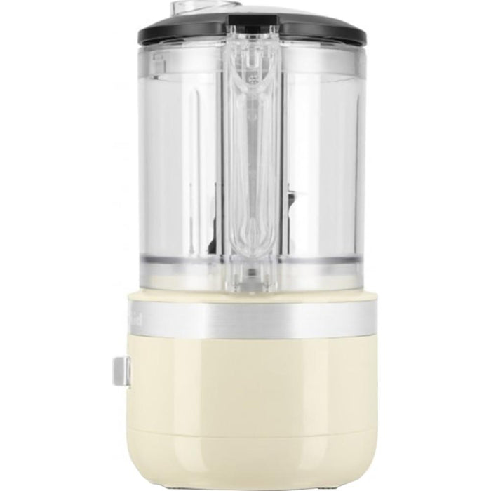 KitchenAid 5-Cup Cordless Food Chopper, Almond Cream (KFCB519AC) - Open Box