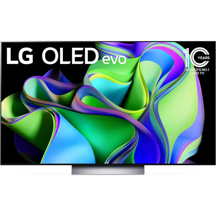 LG OLED evo C3 55-Inch HDR 4K Smart OLED TV (2023) - Open Box