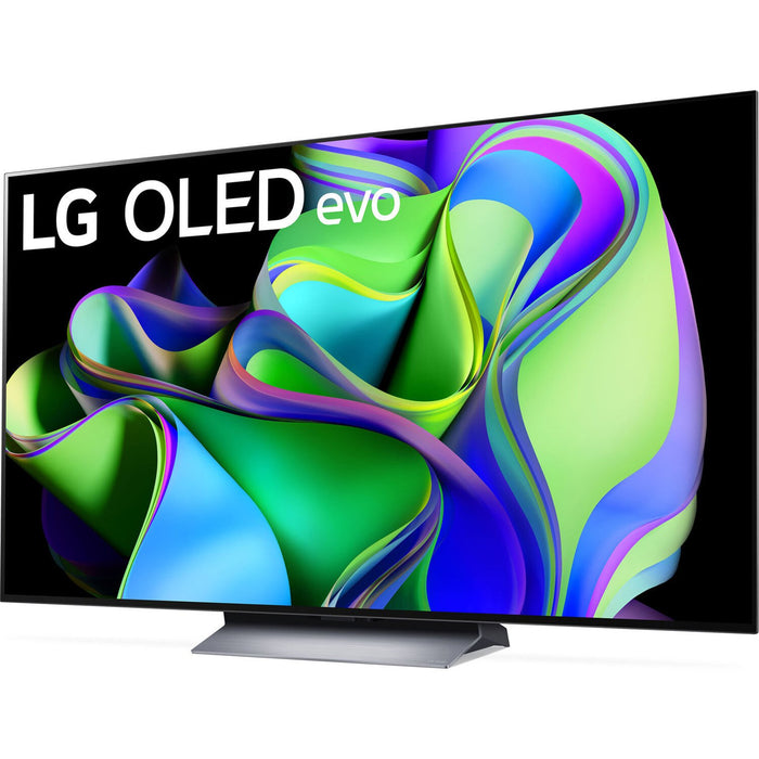 LG OLED evo C3 55-Inch HDR 4K Smart OLED TV (2023) - Open Box