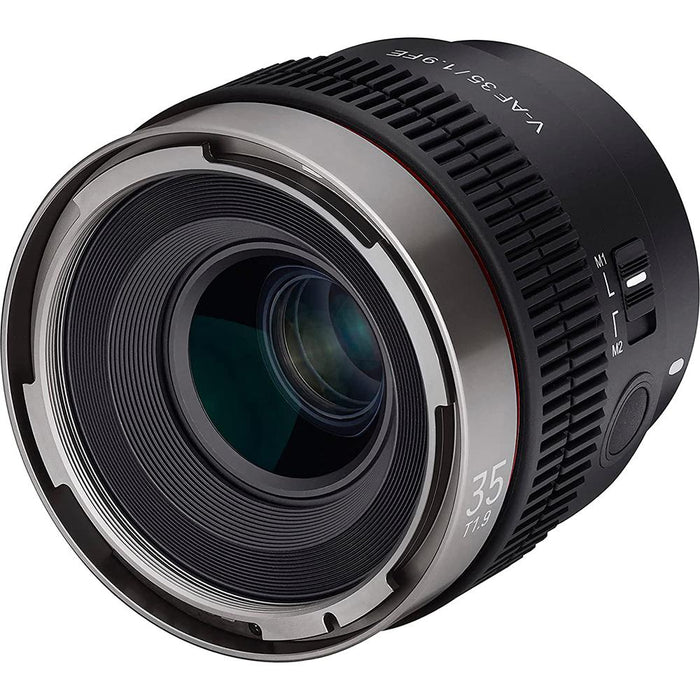 ROKINON 35mm T1.9 Full Frame Cine Auto Focus for Sony E (CAF35-NEX) - Open Box