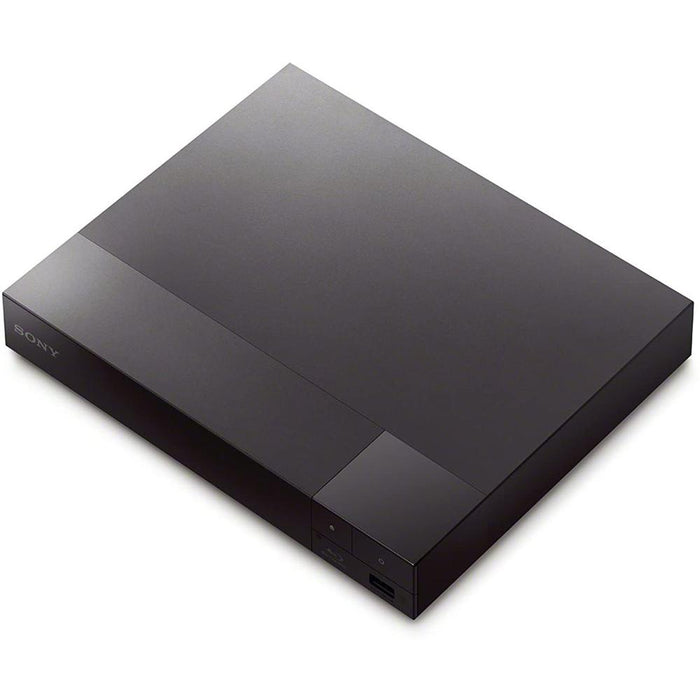 Sony BDPBX370 Streaming Blu-Ray Disc Player w/ WiFi + Accessories + Warranty Bundle