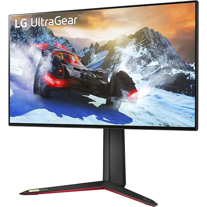 LG 27" UltraGear 4K UHD Nano IPS 1ms 144Hz G-Sync Gaming Monitor Refurbished