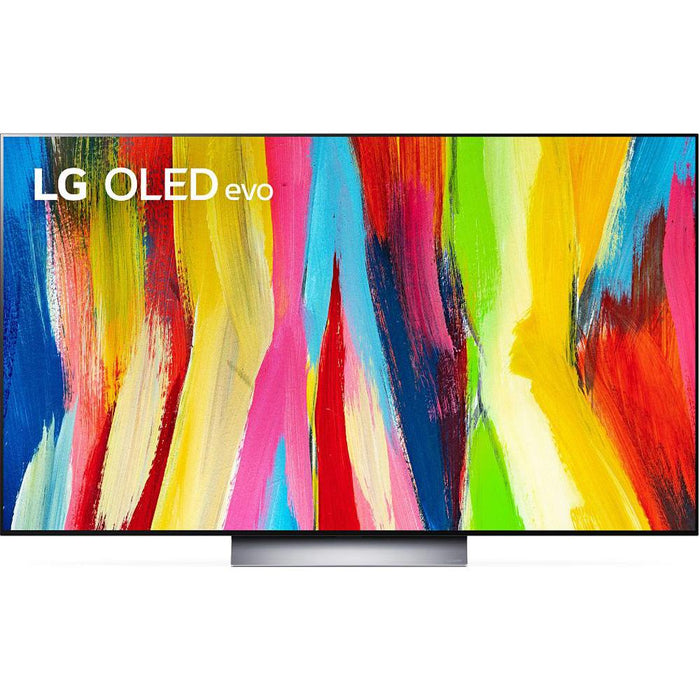 LG OLED65C2AUA 65 Inch HDR 4K Smart OLED TV (2022)  - Open Box
