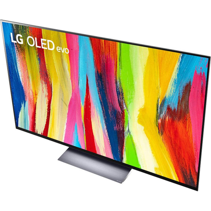 LG OLED65C2AUA 65 Inch HDR 4K Smart OLED TV (2022)  - Open Box