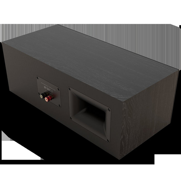 Klipsch RP-500C II - Enhanced Clarity with Bigger Horn Center Speaker - Ebony