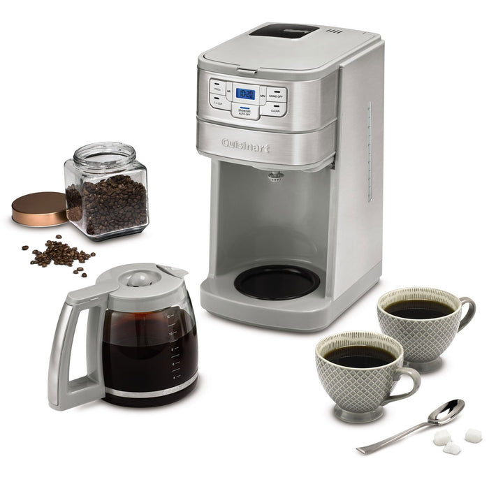 Cuisinart Automatic Grind and Brew 12-Cup Coffeemaker, Stainless Steel