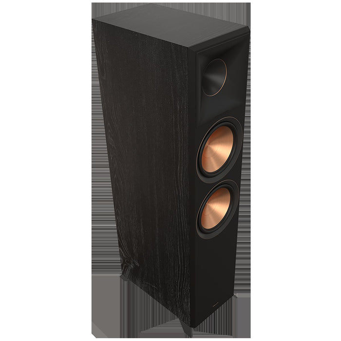 Klipsch RP-8000F II High-Resolution Floorstanding Speaker with Enhanced Bass, Ebony