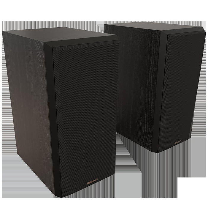Klipsch RP-500M II Bookshelf Speakers - High-Fidelity Sound, Ebony (Pair)
