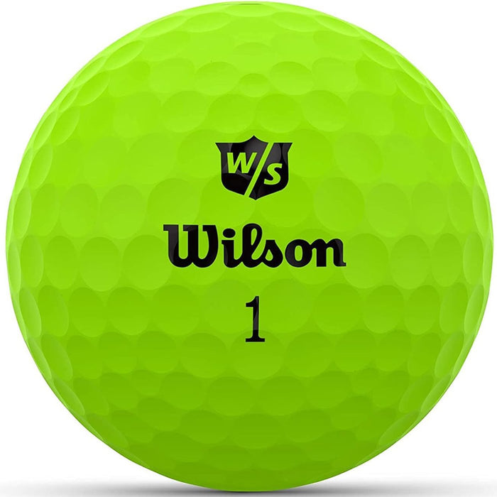 Wilson Staff Duo Optix Golf Ball, Green-WGWP50400