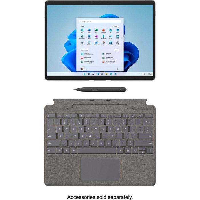 Microsoft Surface Pro 8 13"  Intel i5 16GB RAM 256GB SSD - Platinum - Refurbished