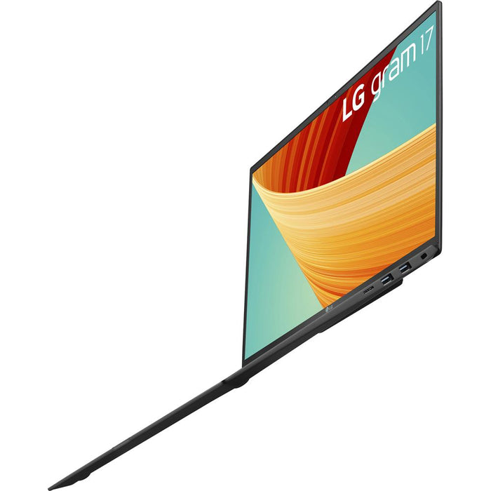 LG gram 17ZB90R 17" Lightweight Laptop, i5-1340P, 16GB RAM/512GB SSD - Open Box