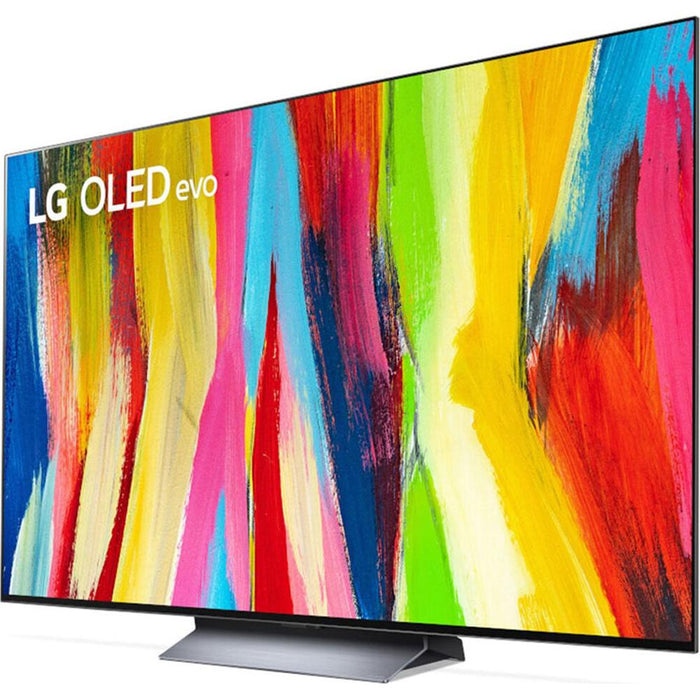 LG OLED65C2AUA 65-Inch HDR 4K Smart OLED TV (2022) - Open Box