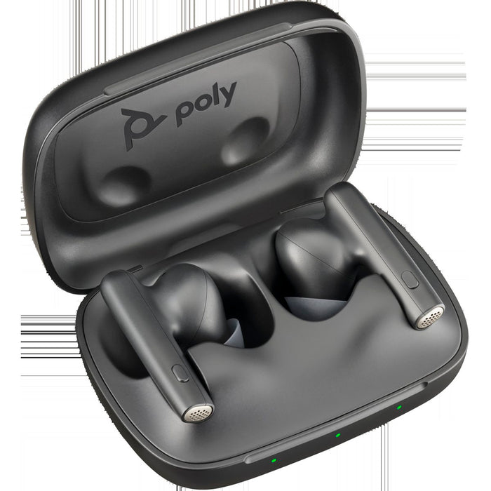Poly VOYAGER FREE 60 UC, Wireless Earbu, TEAMS (USB-C, BLACK)