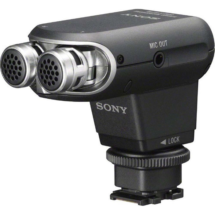Sony ECM-XYST1M Stereo Microphone (Black) - Open Box