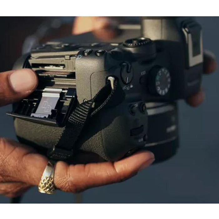 Canon EOS R7 Camera Content Creator Kit + 1TB Portable SSD + 2x 128GB Card + Reader
