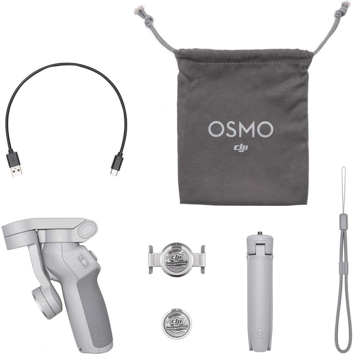 DJI OM4 Osmo Smartphone Handheld 3-Axis Gimbal Stabilizer w/ Grip & Tripod, Open Box