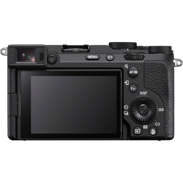 Sony a7C II Full Frame Mirrorless Camera Body Black + 50mm F1.8 Lens Kit Bundle