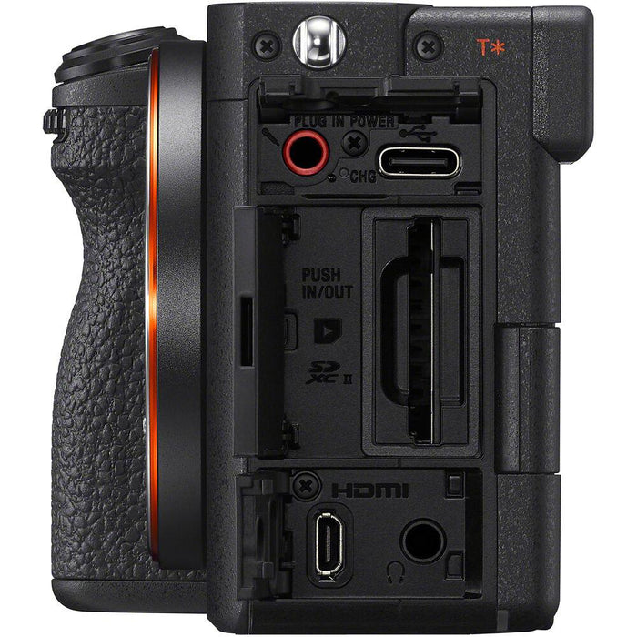 Sony a7C II Full Frame Mirrorless Camera Body Black + Bag & Essentials Kit Bundle