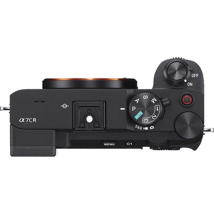 Sony Alpha 7CR Full-frame Interchangeable Lens Hybrid Camera, Black - Open Box