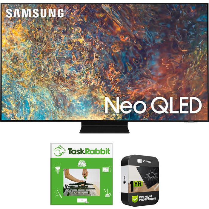 Samsung 98" Neo QLED HDR 4K UHD Smart TV + Wall Mounting + 1 Year Warranty Bundle
