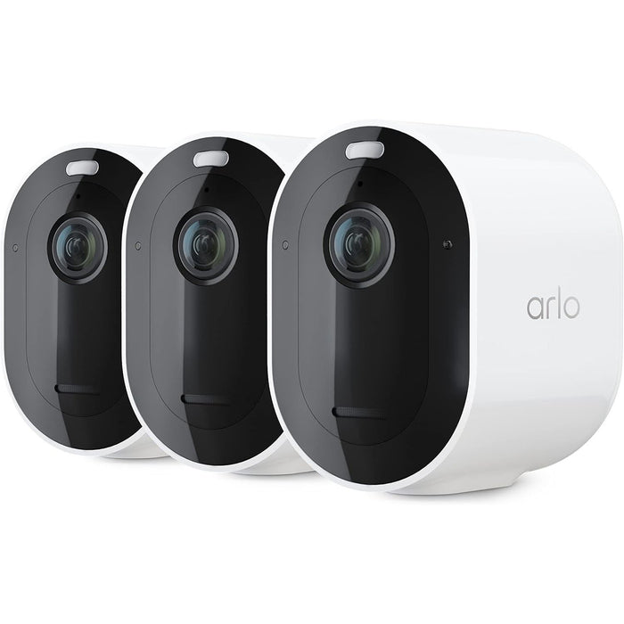Arlo Pro 4 Spotlight Security Camera 3-Pack