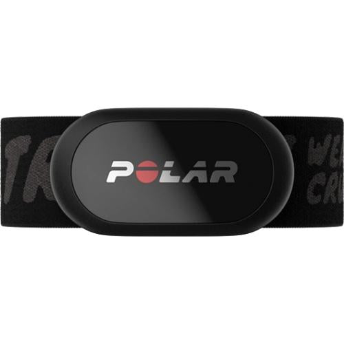 Polar H10 ANT+ Bluetooth Heart Rate Monitor Chest Strap, M-XXL Black Crush - Open Box