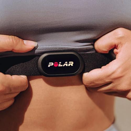 Polar H10 ANT+ Bluetooth Waterproof Heart Rate Monitor Chest Strap, XS-S - Open Box