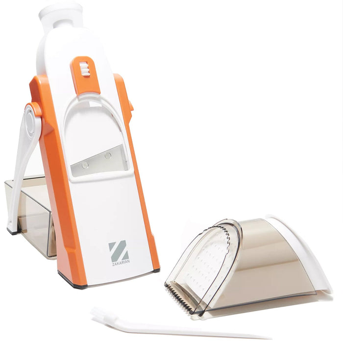 Dash Safe Slice Mandoline Slicer, Dicer with Thickness Adjuster - Orange