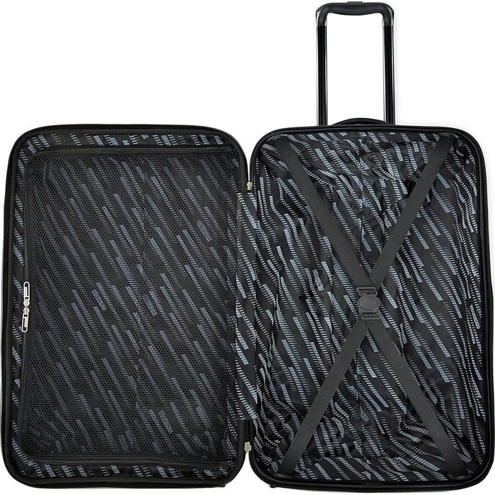 American Tourister Groove Expandable Spinner Suitcase Set 20", 24", 28" - Black - Open Box
