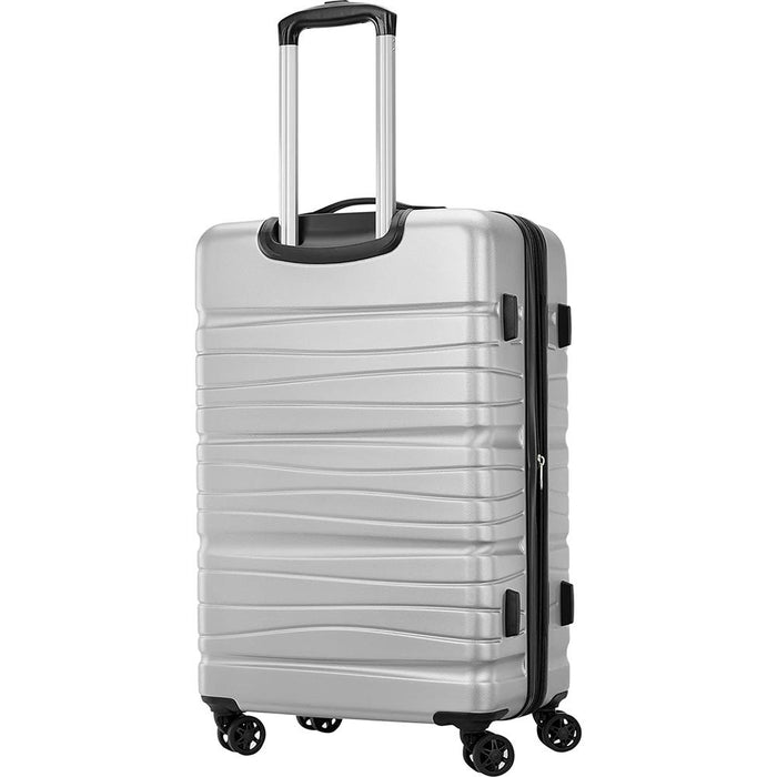 Samsonite Evolve SE Hardside 24" Medium Expandable Spinner Luggage - Artic Silver