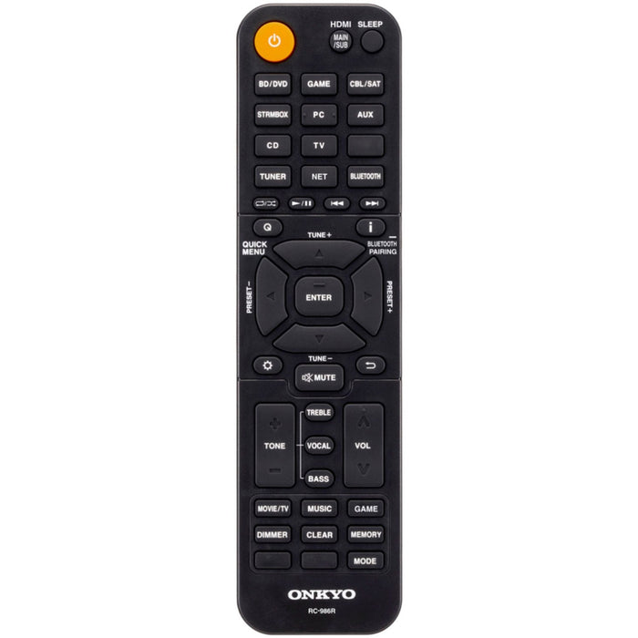 Onkyo TX-NR5100 7.2 Channel 8K Smart Home AV Receiver - Open Box