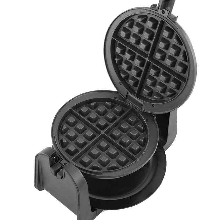 Black & Decker Rotary Waffle Maker in Black and Stainless Steel - WM1404S - Open Box