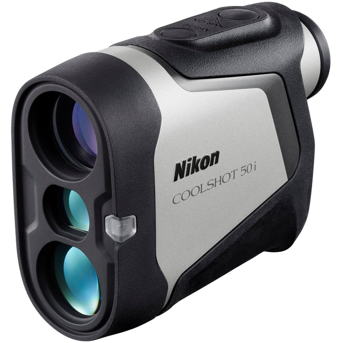 Nikon COOLSHOT 50i Golf Rangefinder with OLED Display w/ Mount (Renewed)