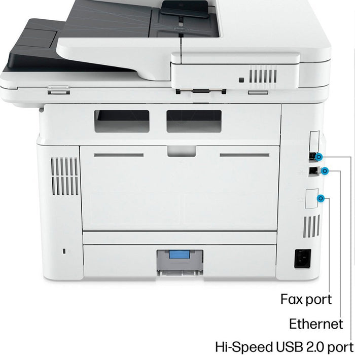 Hewlett Packard LaserJet Pro MFP 4101fdw Wireless Black & White Printer with Fax, Factory Refurb
