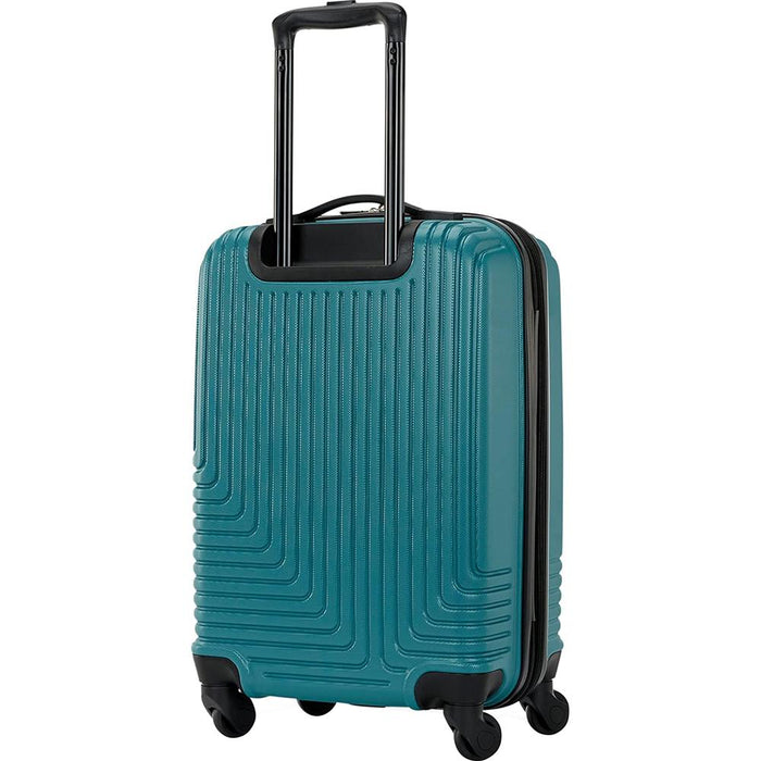 American Tourister Groove Expandable Spinner Suitcase Set 20", 24", 28" - Teal - Open Box