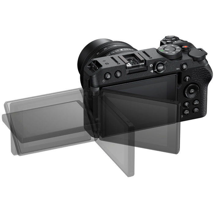 Nikon Z 30 Mirrorless Camera NIKKOR Z DX 16-50mm f/3.5-6.3 VR Lens+ More (Refurbished)