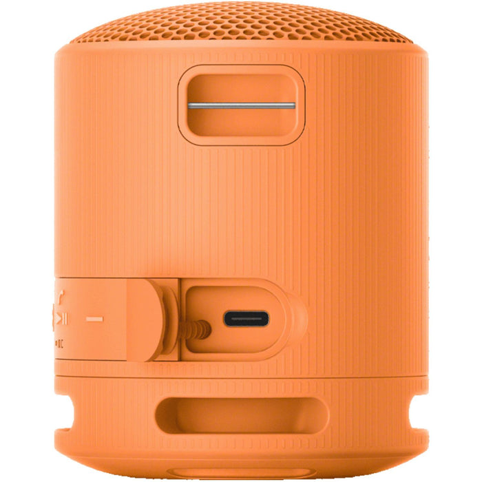 Sony SRSXB100/D XB100 Compact Bluetooth Wireless Speaker, Orange, Refurbished
