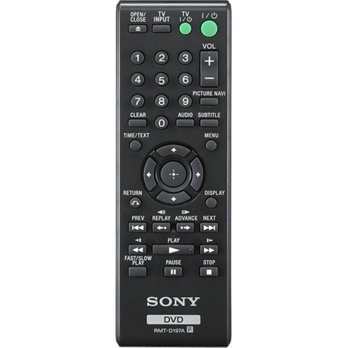 Sony DVPSR210P Progressive Scan DVD Player/Writer, Black - Refurbished