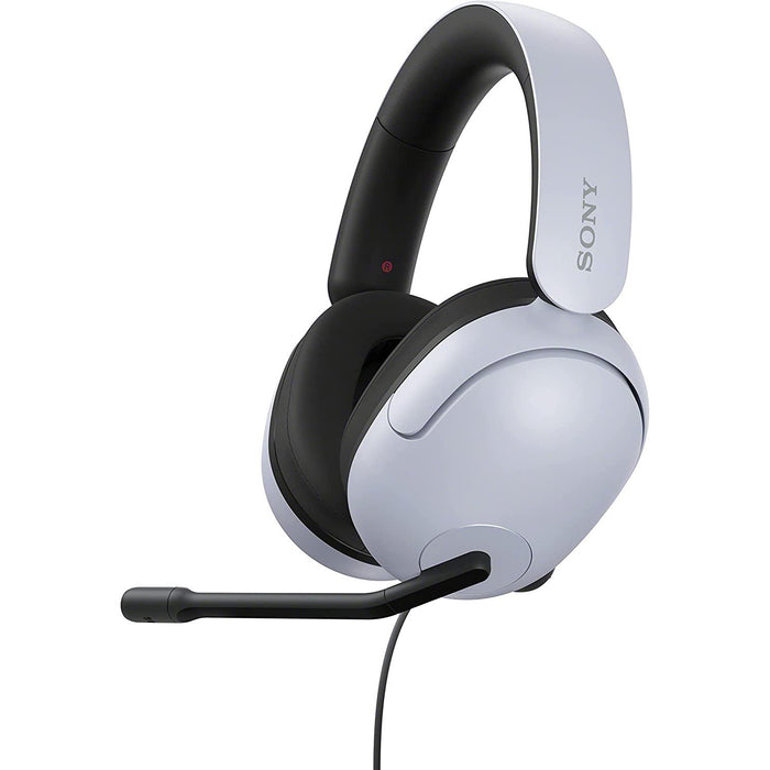Sony INZONE H3 Wired Gaming Headset, White, MDRG300/W, Refurbished