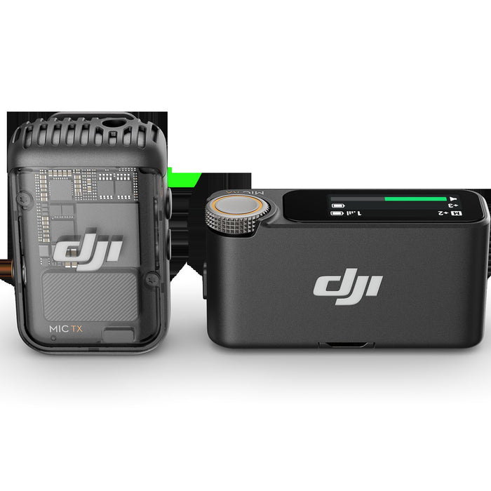 DJI Mic 2 (1 TX + 1 RX), Wireless Microphone with Intelligent Noise Ca —  Beach Camera