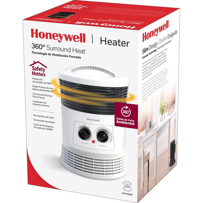 Honeywell 360 Surround Heater, White (Refurbished)